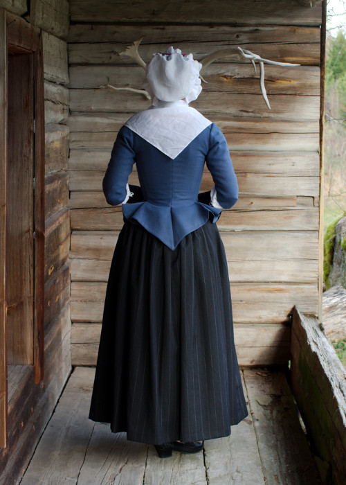 18th century jacket and skirt