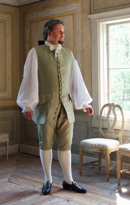 18th century man's suit: waistcoat