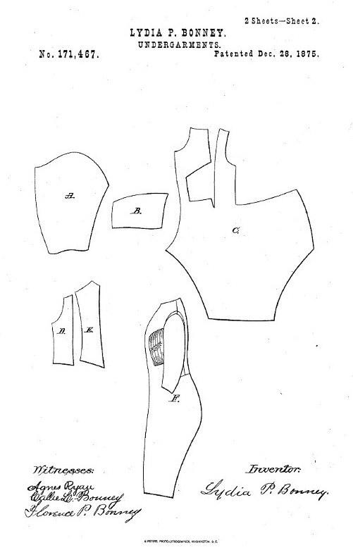 combination underwear pattern