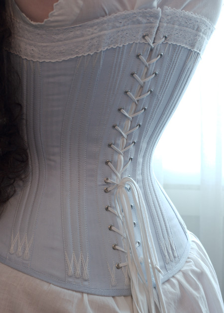 1870s corset
